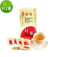在飛比找momo購物網優惠-【金蔘】6年根韓國高麗紅蔘茶(30包 盒 共2盒)