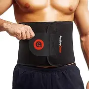 ActiveGear Waist Trimmer Belt for Stomach and Back Lumbar Support