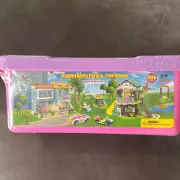 Exercise N Play Happy Family Party & Tree House Building Blocks Storage Box NEW