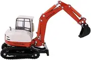 1/50 Scale Mini Digger Engineering Car Model Toy Creative Ornament