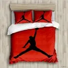 Red Doona/Duvet Cover Single/Double/Queen Bedding Set Pillowcase Kid Men Gift