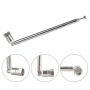 F Type Radio Antenna For Bose Wave FM Telescopic Aerial+3.5mm Adapter Connectov