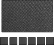 Treadmill Floor Mat,High-Density Fitness Equipment Pad - Non-Slip Exercise Equipment Mat Floor Protector for Home Gym Workout