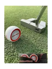 PutterWheel Golf Ball Putting Training Aid (2 Pack) Provides Instant Feedback...