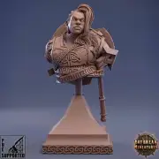 Fandra Firebrand | Art Bust | Daybreak Miniatures