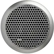 HPM Non-Ducted Round Ceiling Exhaust Fan 200mm Matt Silver