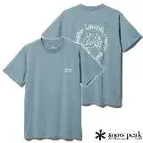 【Snow Peak】Snow Peak Camping Club 圓領短袖T恤/TS-23AU002 SX 湖水藍