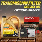 Ryco Transmission Filter + SYN Fluid Kit for Hyundai Excel X3 S Coupe 1N 4Cyl