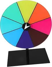 HANABASS Heavy Duty Slot Prize Wheel Dry Erase Color Tabletop Game for Fun Family Gatherings School Events and Contests Exciting Activity for Parties and Carnivals