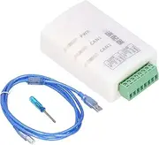 CAN USB Adapter Dual Channel CAN Bus Debugger Intelligent Converter Analyzer with Isolation for Automotive Calibration and Industrial Automation ABS Shell USB2.0 Full Speed 12M/S