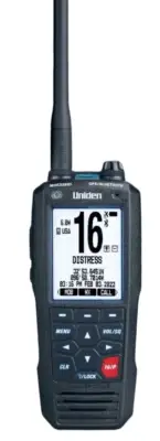 Uniden Marine Floating Handheld VHF & FM Radio 2Way GPS Bluetooth NOAA MHS338BT