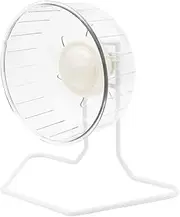 BUGUUYO Silent Hamster Running Wheel Exercise Wheel with Stand Quiet for Pets Safe and Odorless Material for and Muscle Building