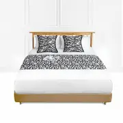 SOGA 1.8m Light Luxury Mottled Bed Runner Set of 3