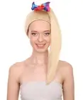 Adult Women's 19" Inch Long Halloween Spunky American Actress Wig, HW-6890A
