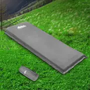 Single Self Inflating Outdoor Camping Sleeping Mattress Air Matress 10cm Grey