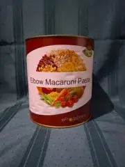 Reserve Pak Elbow Macaroni Pasta 3 lb Can WP654