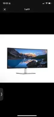 Dell Ultrasharp 34” Curved Thunderbolt Hub Monitor