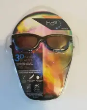 3D Glasses Passive HD3 Technology Sport Style 904 Vizio LG JVC Toshiba New