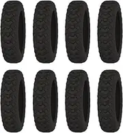 Suitcase Wheel Socks,Flexible Silicone Suitcase Protector | Luggage Wheel Covers Travel Accessories for Most 8-Spinner Wheels Foccar