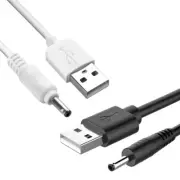 Power Supply Plug Type Cable Connector Cords USB Male to 3.5 Connector