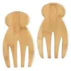 Salad Hands, Set of 2 Wood Salad Servers, Great for Tossing and Serving Salad...