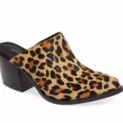 Jeffrey Campbell Favela Genuine Calf Hair Cheetah NEW Size 6.5 Retail $150