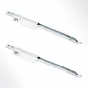 POWERTEC 71426 Metal Drop Leaf Table Supports – Set of 2, Silver 2PK,