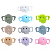 Grip for Baby Bottles Universal Removable Grip Transitional Cup Handle