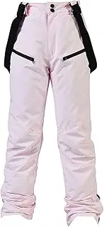 [Generic] Thermal Work Pants Mens Cold Weather Color Suspenders Trousers Cotton Long