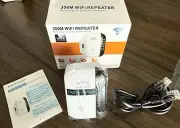 300M WiFi Range Extender Internet Booster Wireless Signal Repeater And Amplifier