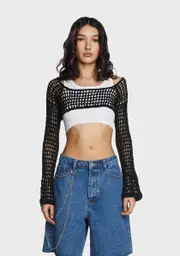Many Times Shrug Sweater