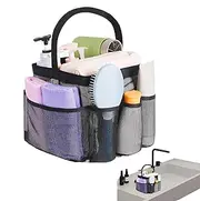 Mesh Gym Shower Bag | Hangable Shower Bag Dorm Basket | Quick Dry Shower Tote Bag for College Dorm Room, Large Capacity Shower Bag for Bathroom Gym Swimming