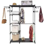 NNEDSZ Sorti Freestanding Portable Closet Metal Wardrobe Garment Rack Hanger