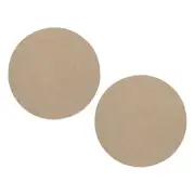 4" Round Pottery Wheel Bat 2 Pack 0.4" Thickness