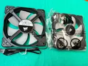 CORSAIR BLACK FAN CASE ML120mm , ORIGINAL ( 2 packs )