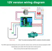 DC 5V/12V Water Level Automatic Controller Liquid Sensor Switch Relay Board