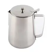 Milk Frother Cup, Stainless Steel Milk Frothing Pitcher, Milk Frothing Jug wi...