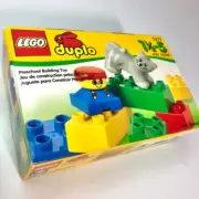 Vintage 1998 Lego Duplo Basic Trial Set 2277 Duplo Boy with Cat New Sealed 8pc
