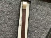 Kenneth Cole Leather Bracelet. Unisex Fits 8”