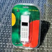 Compucessory OLED USB Phone White VoIP Model 30585 PC Phone Audio Conferencing