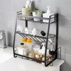 3-Tier Spice Organizer Standing Rack Shelf for Kitchen Cabinet Pantry Bathroom