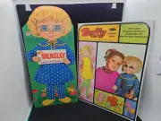 BUFFY and MRS. BEASLEY PAPER DOLLS - WHITMAN - FAMILY AFFAIR TELEVISION - MINT