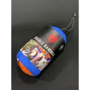 Grand Trunk Double Hammock in orange and blue