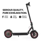 Electric Scooter with 0.25m Wheels, 35km/h Speed, 35km Range, Bluetooth App
