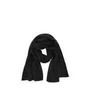 Fabiana Filippi Sequin Embellished Knitted Scarf One size Black