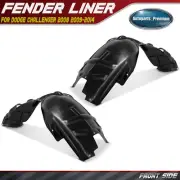 2x Front Inner Fender Liners Splash Shield for Dodge Challenger 2008 2009-2014