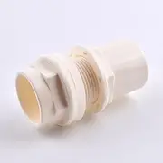3 Colors Thickened 20~50mm PVC Pipe Aquarium Fish Tank Drain Joint Home Garden DIY Water Inlet Outlet Tank Tube Connectors,1PC White,Inner Dia 25mm