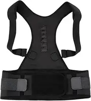 EZONEDEAL Adjustable Breathable Back Posture Corrector for Women & Men Effective and Comfortable Posture Brace and Shoulder Support Humpback-Black (M)