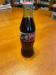 1996 Full Coca Cola Coke bottle Jeff Burton racing #99 8 ounces