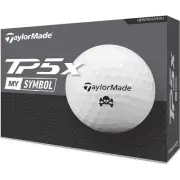 TaylorMade TP5x MySymbol Golf Balls | Skull